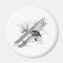Avion vintage magnets
