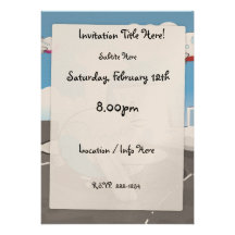 avions invitation personnalisée