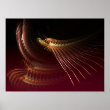 Aviron la fractale de la Mer Rouge Poster