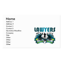 Avocats fous cartes de visite professionnelles