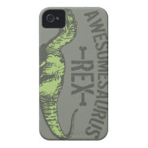 Awesomesaurus Rex Coque iPhone 4 Case-Mate