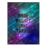 Ayez Rocket voyagera Cartes Postales