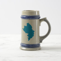 Azerbaijan kaart mokken