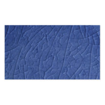 Azuurblauw steenVisitekaartje
