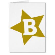 B-étoiles Carte De Vœux