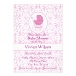 Baby shower gepersonaliseerde uitnodigingen