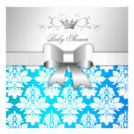 baby shower tropical de la damassé | de 311-White  Bristol Personnalisé