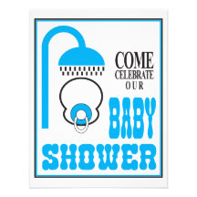 Baby shower voor Jongen Persoonlijke Aankondiging