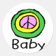 Baby voor Vrede! Sticker