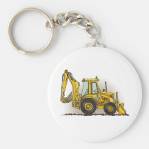 Backhoe Zeer belangrijke Ketting Sleutel Hangers