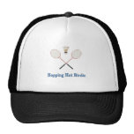 Badminton chaud sautant à cloche-pied casquettes de camionneur