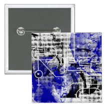 Bagout grunge 12 badge avec épingle