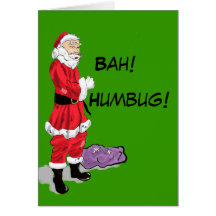 Bah! Humbug! De kaart van de kerstman