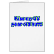 baiser 35 mon bout cartes de vœux
