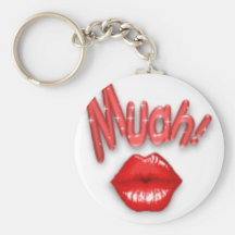 Baiser, muah porte-clef