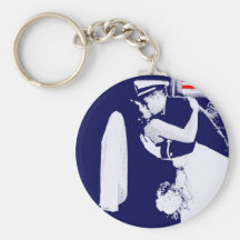 Baisers du patriote porte-clefs