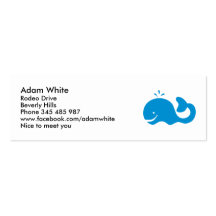 Baleine Carte De Visite