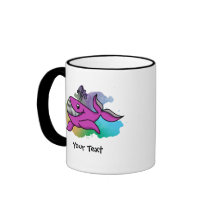 Baleine de grimacerie heureuse tasse