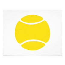 Balle de tennis faire-parts