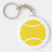 Balle de tennis porte-clefs