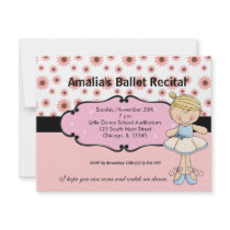 Ballerine Invitation