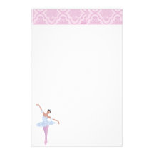 Ballet Papier À Lettre Personnalisé