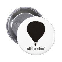 Ballon à air chaud badge avec épingle