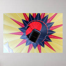 Ballon de dessous affiche