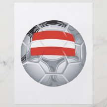 Ballon de football autrichien prospectus customisé