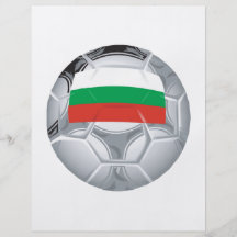 Ballon de football bulgare prospectus customisé
