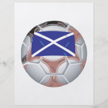 Ballon de football écossais prospectus