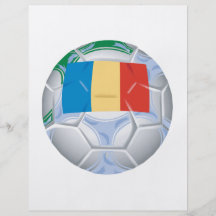 Ballon de football roumain tract
