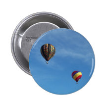 Ballons à air chauds badge avec épingle