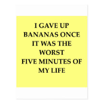 BANANAS.jpg Carte Postale