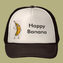 Banane heureuse casquettes
