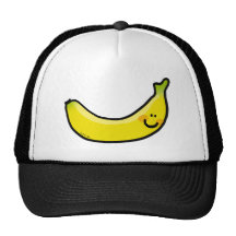 Banane jaune drôle casquette