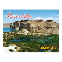 Band-e Amir, Afghanistan Wenskaarten