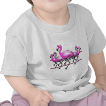 Bande de flamant t-shirts