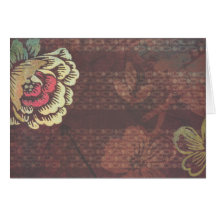 Bande de roulement de fleur cartes