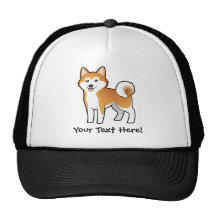 Bande dessinée Akita Inu/Shiba Inu Casquette