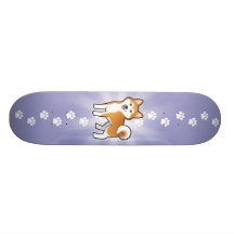 Bande dessinée Akita Inu/Shiba Inu Plateaux De Skate