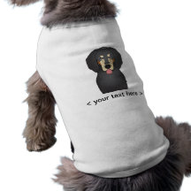 Bande dessinée de Coonhound de Bluetick personnali Manteau Pour Chien