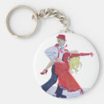 Bande dessinée de fox-trot de Jason Donovan Kristi Porte-clef