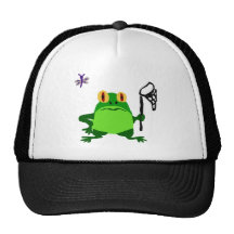 Bande dessinée drôle DE X/Y de grenouille et de li Casquette De Camionneur