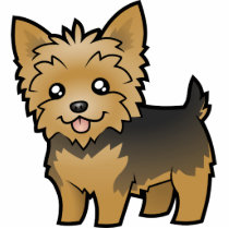 Bande dessinée Yorkshire Terrier (cheveux courts a