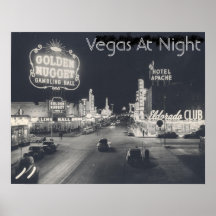Bande vintage de Las Vegas Posters
