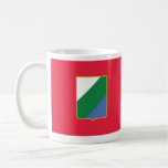 Bandiera de l'Abruzzo, Italie Tasse À Café