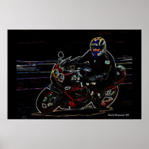 Bandit rougeoyant posters