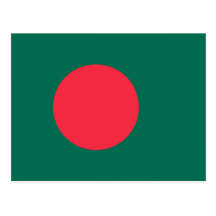 Bangladesh - Inwoner van Bangladesh Vlag Wens Kaarten
