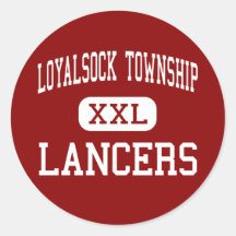 Banlieue noire de Loyalsock - Lancers - Williamspo Autocollants